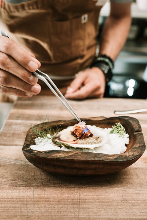 Free Person Holding Stainless Steel Fork Stock Photo